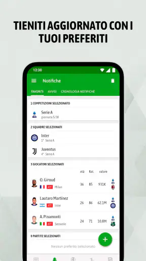 BeSoccer - Risultati di calcio screenshot