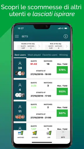 BetMines Pronostici Scommesse screenshot