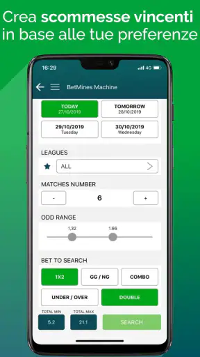 BetMines Pronostici Scommesse screenshot
