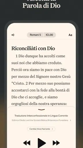 Bibbia + Audio screenshot