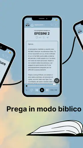 Bibbia audio in italiano screenshot