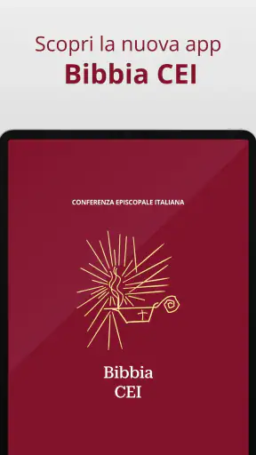 Bibbia CEI screenshot