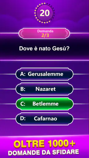 Bible Trivia - Gioco a Quiz screenshot