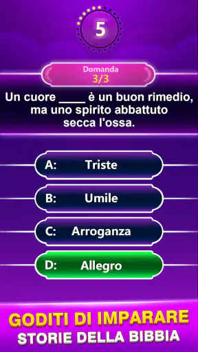 Bible Trivia - Gioco a Quiz screenshot
