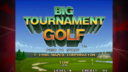 BIG TOURNAMENT GOLF ACA NEOGEO screenshot