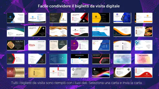 Biglietti de visita Italiano screenshot