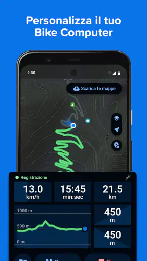 Bikemap - Mappa Per Bici e GPS screenshot