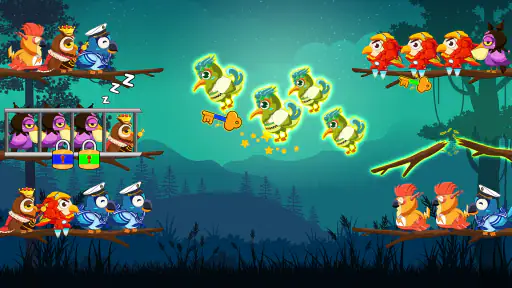Bird Sort 2: Color Puzzle screenshot