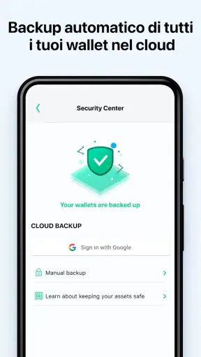 Bitcoin & Crypto DeFi Wallet screenshot