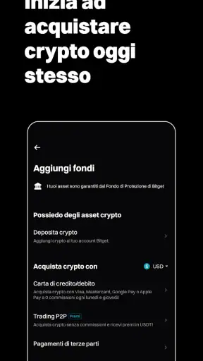 Bitget-Compra Cripto, Bitcoin screenshot