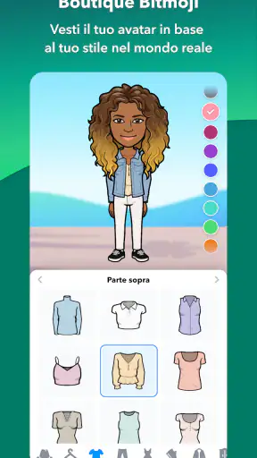 Bitmoji screenshot
