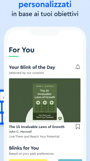 Blinkist: riassunto di libri screenshot