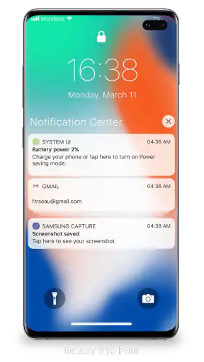 Blocca schermo iOS 15 screenshot