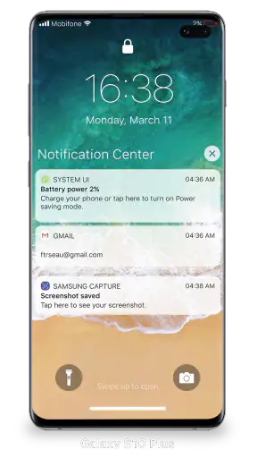 Blocca schermo iOS 15 screenshot
