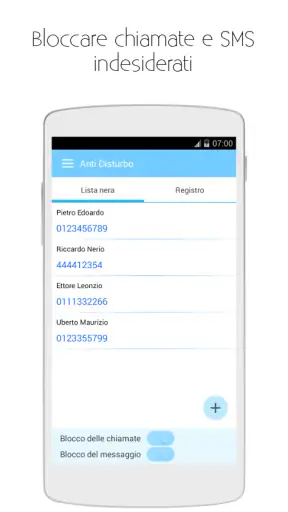 Blocco Chiamate e Blocco SMS screenshot