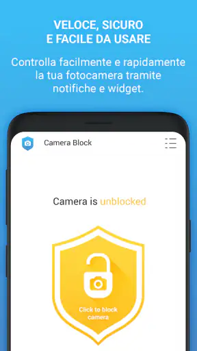 Blocco Fotocamera - Anti Spy screenshot