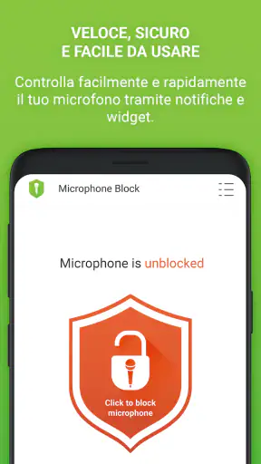 Blocco Microfono - Anti spia screenshot