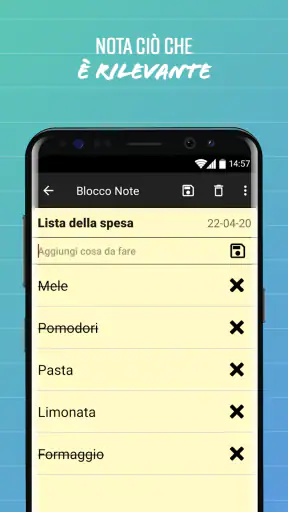 Blocco note – Appunti e liste screenshot