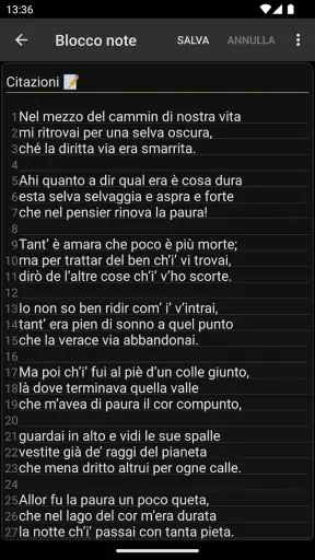Blocconote - note semplici screenshot