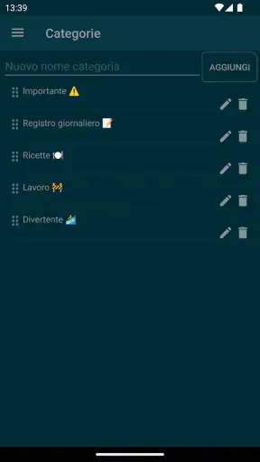 Blocconote - note semplici screenshot