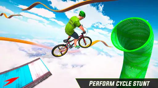 BMX Cycle Stunt Game 3D screenshot