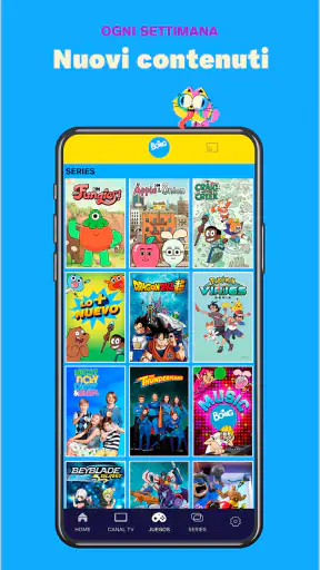 Boing App: serie e giochi screenshot