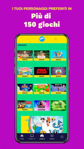 Boing App: serie e giochi screenshot