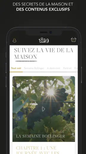 Bollinger 1829 screenshot