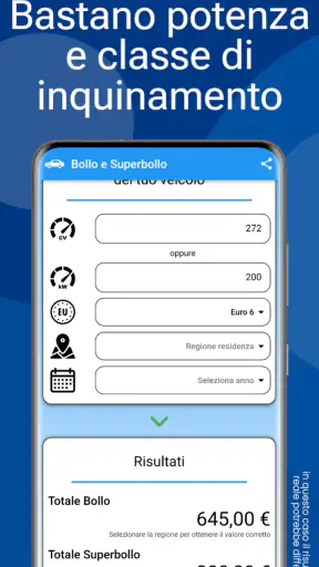 Bollo e Superbollo auto screenshot