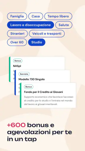 BonusX - I bonus in tasca screenshot