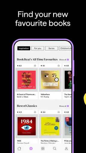BookBeat Audiobooks & E-books screenshot