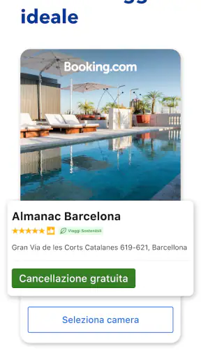 Booking.com prenotazioni hotel screenshot