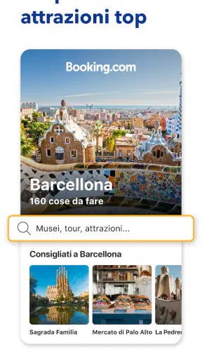 Booking.com prenotazioni hotel screenshot