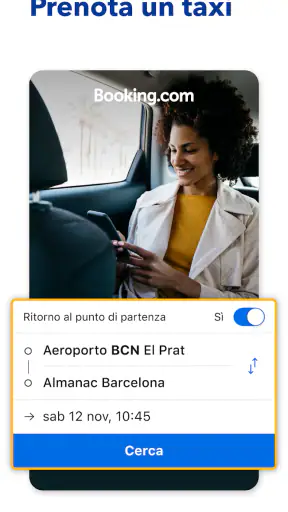 Booking.com prenotazioni hotel screenshot