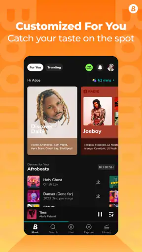 Boomplay - Download Music MP3 screenshot