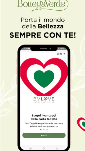 Bottega Verde screenshot