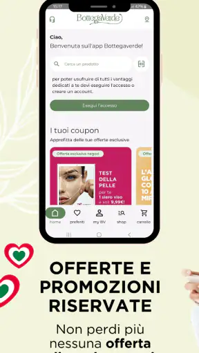 Bottega Verde screenshot