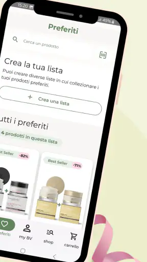 Bottega Verde screenshot