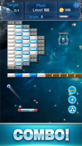 Brick Breaker : Space Outlaw screenshot