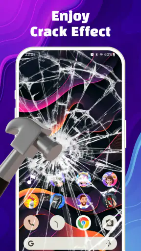 Broken Screen 4K Funny Pranks screenshot