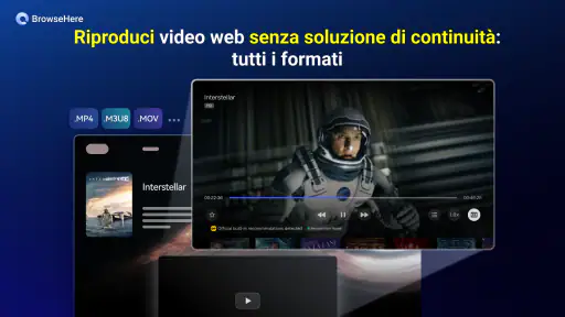 Browser Web TV BrowseHere screenshot