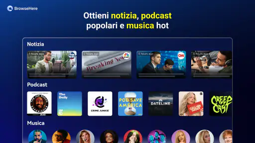 Browser Web TV BrowseHere screenshot