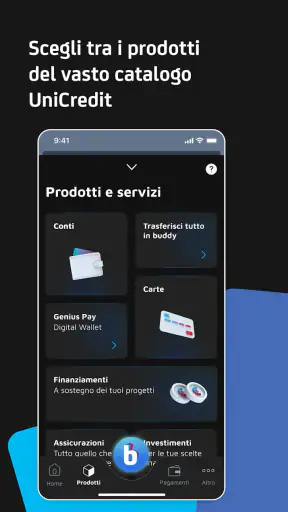 buddy UniCredit screenshot