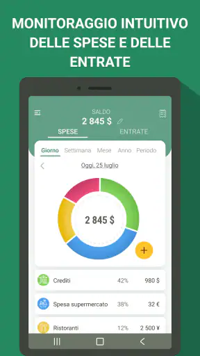 Budget e finanze - spese screenshot