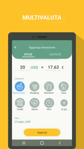 Budget e finanze - spese screenshot