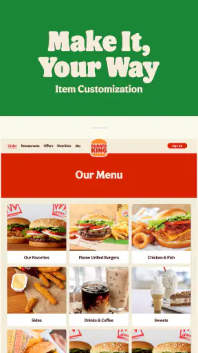 Burger King screenshot