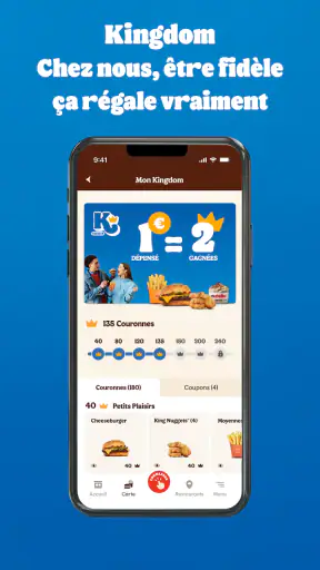 BURGER KING France screenshot