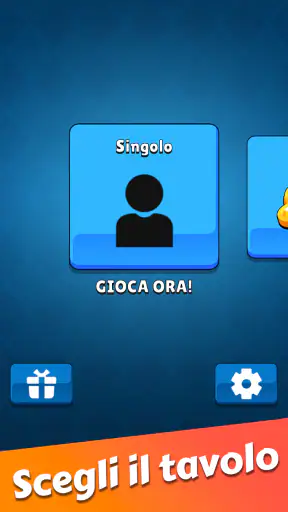 Burraco classico carte online screenshot