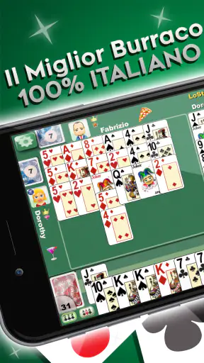Burraco e Pinelle Online screenshot