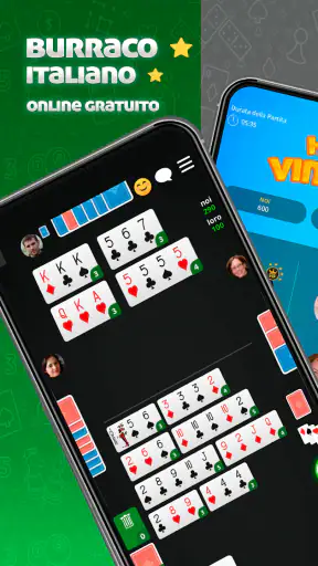 Burraco Italiano Online: Carte screenshot
